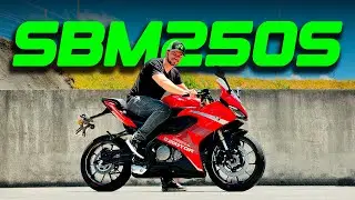 NOVA SBM 250S. VALE A PENA? TEST RIDE E REVIEW COMPLETO.