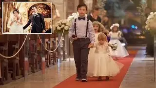Kids with Down's syndrome surprises teacher by being ring bearers