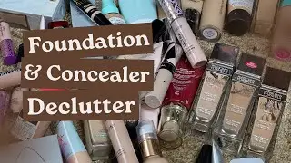 DECLUTTERING MY COLLECTION PT. 1 *Foundations & Concealer*