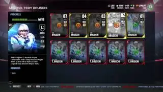 Madden NFL 17 Tedy Bruschi Legend Set Collection Madden MUT 17