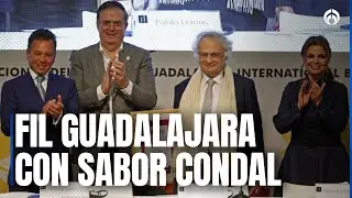 Inauguran Feria Internacional del Libro de Guadalajara con dedicatoria a Barcelona