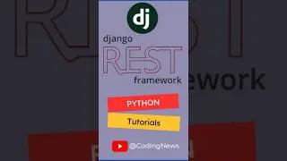 Настройка Django Rest Framework | Учебное пособие по Django #django #python