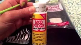 Mod Podge matte and glossy