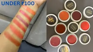 Affordable Blushes under ₹100 ☺️| All Shades Review | Insight Cosmetics Blushers | LAKSHIKA BANSAL |