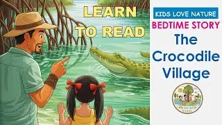 The Crocodile Village 🐊 | A Helpful Story for Kids about Saving Animals | Bedtime Story for Kids