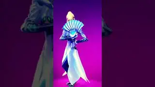 Fortnite Chapter 4 season 2 Mizuki and Empress fan dance edit!!#fortnite#tier100
