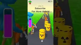 Reverse Video Game in Monsters Lab - Freaky Running || Shorts Part 1