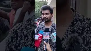 Adharva Recent Press Meet #adharva #trigger #varisu