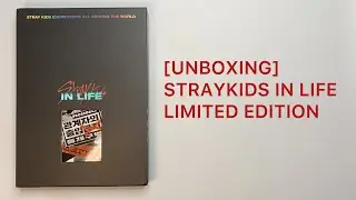 [UNBOXING] 스트레이 키즈 STRAYKIDS 1ST REPACKAGE ALBUM IN生 IN LIFE LIMITED VERSION (no talking) #STRAYKIDS