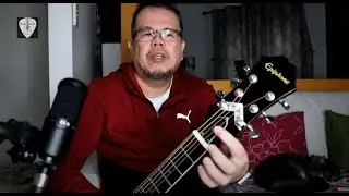 Epiphone AJ220S Guitar Demo Fitted with String Butler | Edwin-E