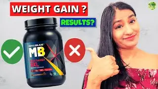 Muscleblaze Mass Gainer XXL Review in Hindi | How to Use, Weight Gain Results, Muscle Growth #NLDrx