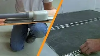 Obkládání sprchy s liniovým odvodněním: Instalace v ploše