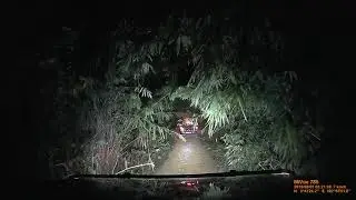 Night drive test - AUXBEAM 9 inch LED spotlights from USJ4X4 Malaysia #usj4x4 #auxbeam