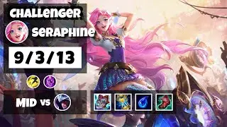 Seraphine vs Talon BR Challenger MID (9/3/13) - v11.13
