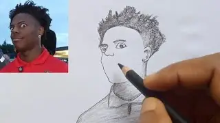 IShowSpeed Funny Face Drawing (Step by Step)