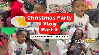 🤣 Kaejon Wasn’t Playin Bout Them Tacos 🙅🏾‍♂️🌮 | Tsquad Christmas Party: Part 2❕🎄