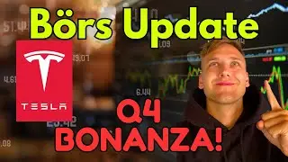 KAOS I USA, Q4 RAPPORTER! Börs Update TESLA | NOVO NORDISK | MICROSOFT  | NASDAQ | OMXS30 |