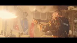 Havoc (2025) Cabin Shootout Scene