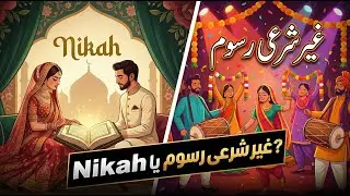 Shadi py ki jany wali ghyr sharee rasmain | Sunah way of marriage in Islam | شادی کی غیر شرعی رسمیں