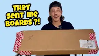 Компания Real Skateboards прислала мне посылку [Распаковка пресс-формы True Fit] Колесная база 8,...