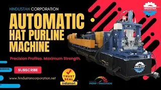 Hat Purlin Machine &ndash; Complete Overview | Working, Features & Applications #machine #manufacturing