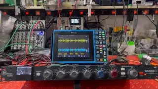 Testing Audio Signal on an Oscilloscope