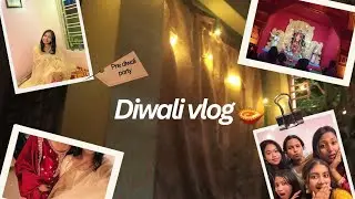 Diwali vlog 🪔✨| Diwali outing with my parents,pre diwali party 🎇with my friends 🎀| Tripura 📍