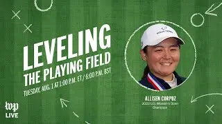 LPGA champion Allisen Corpuz on empowering women through golf (Full Stream 8/1)