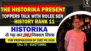 How to Crack JNU MA History Exam 2026।Toppers talk with Rolee।Best strategy &Books#history#jnu #cuet