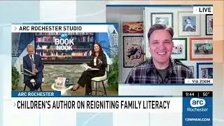 Fox Good Day Rochester TV w author/illustrator John Parra