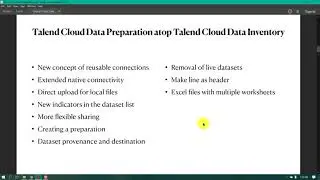 Talend Data Preparation - Introduction, Concepts and Architecture