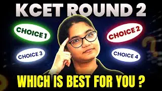 Which Should You Pick?⚡ KCET 2025 Round 2 Counselling &ndash; Choice 1,2,3,4 Explained!