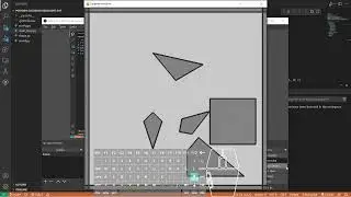 Polygon collision sollution symulation using Separated Axis Theroem (Python🐍, Pygame🔥)
