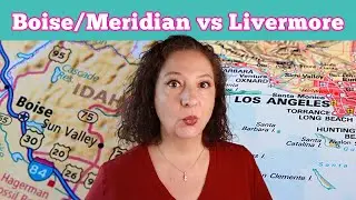 How does the cost of living in Boise Idaho compare to the San Francisco Bay Area area?