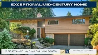 Exceptional Mid-Century Home | 19045 46th Ave NE, Lake Forest Park