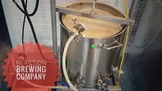 Reaction Brewing Company brew #3 cherry wheat full video how to brew all grain