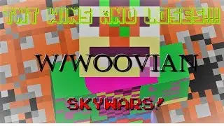 SKYWARS & TNT WARS FAIL/WINS!!! - Funny TNT Clips! - Minecraft Skywars Gameplay [9] w/Woovian