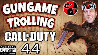 GUN GAME TROLLING & RAGE REACTIONS #44 (Call Of Duty FUNNY MOMENTS & ANGRY GAMERS)
