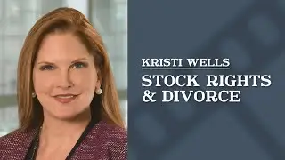 How are vested and unvested stock rights treated in a Colorado divorce? | Kristi Wells