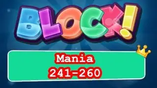 BLOCK! Mania Level 241-260 (Premium) - L&ouml;sung Solution Walkthrough