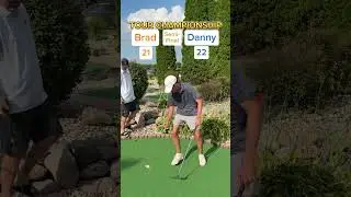 Danny vs Brad SEMI-FINAL (Holes 9-10) - 2025 TOUR CHAMPIONSHIP #golf #minigolf #viral