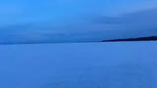 Gulf of Finland. #gulfoffinland #balticsea #peterhof #winter 