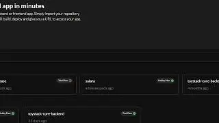 Deploy Solara Applications with Solara Framework on ToyStack in Minutes!