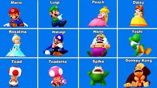 【マリオパーティ10】全てベストミニゲームすべてのキャラクター(CPU最強 たつじん)