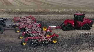 Starland County,  Alberta Canada.  Seeding 2023. Beneath the Skies