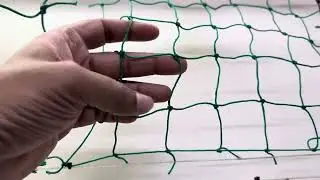 Bird Net 1 mm and 1.5 mm all sizes explained