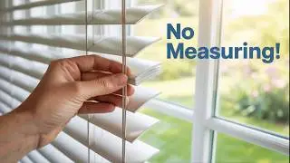 Easy Trick To Replace Broken Mini Blinds!