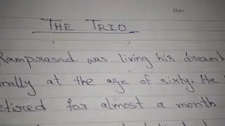 A specimen of Story Writing || Story Writing Sample