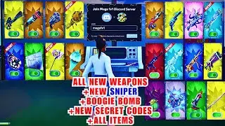 MEGA 1V1 ALL GUNS & VEHICLES | FIND ALL SECRETS CODE LOCATIONS PART 1 3533-5211-7130 Fortnite PART2