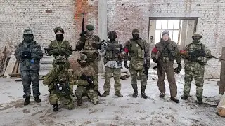 Страйкбол в п.Игра 4.01.2026 / часть 1 / встречный бой